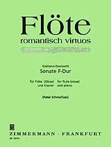 Gaetano Donizetti Notenblätter Sonate F-Dur