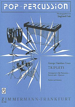 George Hamilton Green Notenblätter Triplets für Percussionsextett