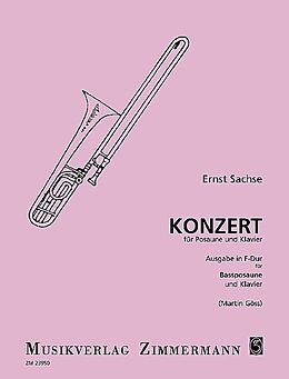 Ernst Sachse Notenblätter Konzert