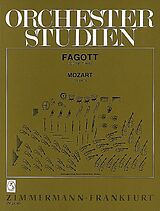 Notenblätter Orchesterstudien für Fagott