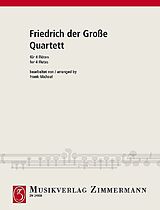 Der Grosse Friedrich II. Notenblätter Quartett