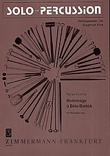Rainer Kuisma Notenblätter Hommage à Bela Bartok