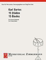 Karl Bartos Notenblätter 15 Etüden