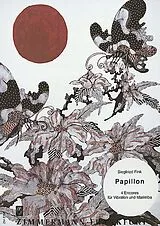 Siegfried Fink Notenblätter Papillon 4 encores für Vibrafon
