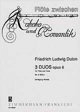 Friedrich Ludwig Dulon Notenblätter Duo F-Dur op.6,2