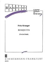 Fritz Kröger Notenblätter Bisquits für Percussion