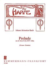 Johann Sebastian Bach Notenblätter Prélude aus der Suite E-Dur