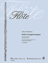 Claude Debussy Notenblätter Suite bergamasque