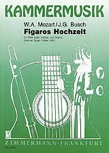 Wolfgang Amadeus Mozart Notenblätter Figaros Hochzeit