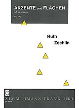 Ruth Zechlin Notenblätter Akzente und Flächen
