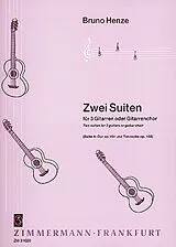 Bruno Henze Notenblätter 2 Suiten op.154 und op.168
