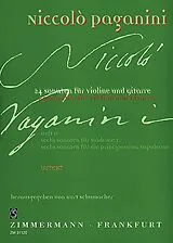 Nicolò Paganini Notenblätter 6 Sonaten op.5 und 6 Sonaten op.6
