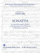 Carlo Giovanni Testori Notenblätter Sonate B-Dur