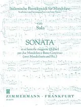 Carlo Sala Notenblätter Sonate B-Dur
