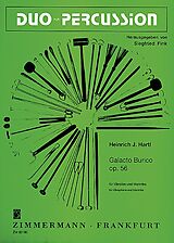 Heinrich Josef Hartl Notenblätter Galacto Burico op.56 für Vibrafon und