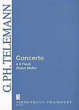 Georg Philipp Telemann Notenblätter Concerto