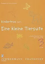 Friedgund Göttsche-Niessner Notenblätter Eine kleine Tiersuite