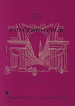Giuseppe Torti Notenblätter Concerto G-Dur