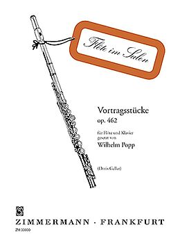 Wilhelm Popp Notenblätter Vortragsstücke op.462