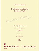Gioacchino Rossini Notenblätter Der Barbier von Sevilla Band 1
