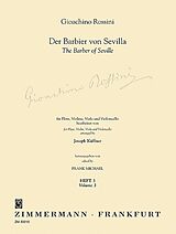 Gioacchino Rossini Notenblätter Der Barbier von Sevilla Band 3