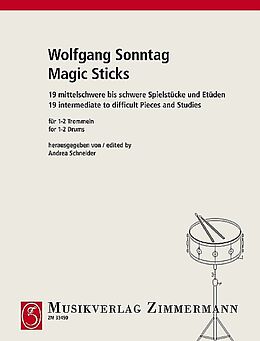 Wolfgang Sonntag Notenblätter Magic ticks 19 mittelschwere bis