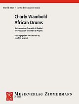 Charly Wambold Notenblätter African Drums für Percussion