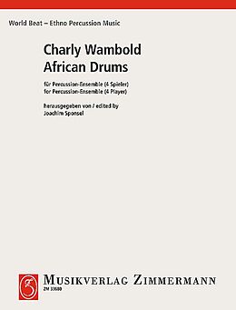Charly Wambold Notenblätter African Drums für Percussion