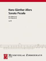 Hans Günter Allers Notenblätter Sonata piccola op.80