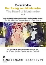 Vladimir Vlna Notenblätter Der Zwerg von Montmartre op.8 für