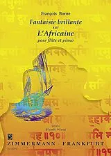 Francois Borne Notenblätter Fantaisie brillante sur lAfricaine de G. Meyerbeer