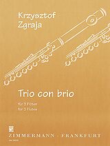 Krzysztof Zgraja Notenblätter Trio con brio