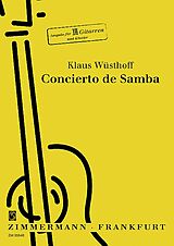 Klaus Wüsthoff Notenblätter Concierto de Samba für 3 Gitarren