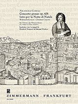 Arcangelo Corelli Notenblätter Weihnachtskonzert op.6,8