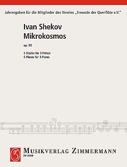 Ivan Shekov Notenblätter Mikrokosmos op.90