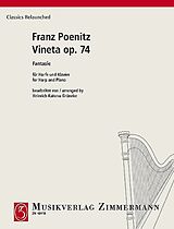 Franz Pönitz Notenblätter Vineta op.74