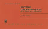 J.A. Sokoloff Notenblätter Deutsche Concertina-Schule nach Noten- und Ziffernsystem