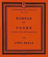 Otto Seele Notenblätter SCHULE FUER PAUKE (KETTLEDRUMS)