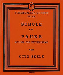 Otto Seele Notenblätter SCHULE FUER PAUKE (KETTLEDRUMS)