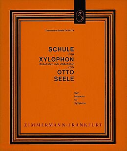 Otto Seele Notenblätter Schule für Xylophon (Tubaphon und Vibraphon)
