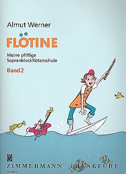 Almut Werner Notenblätter Flötine Band 2 für Sopranblockflöte