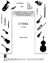 Notenblätter Grifftabelle für C-Tuba