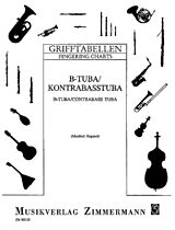  Notenblätter Grifftabelle für Tuba in B