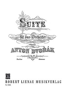 Antonin Leopold Dvorak Notenblätter Suite op.39