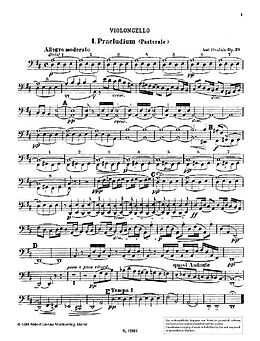 Antonin Dvorak Notenblätter Suite op.39 - für Orchester