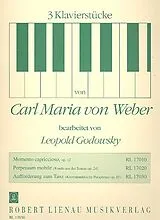 Carl Maria von Weber Notenblätter Aufforderung zum Tanz op.65