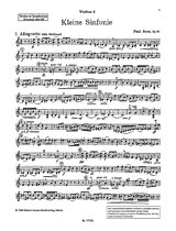 Paul Juon Notenblätter Kleine Sinfonie op.87