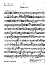 Paul Juon Notenblätter Serenade op.85