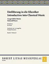  Notenblätter Einführung in die Klassiker Band 2