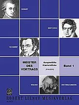  Notenblätter Meister des Vortrags Band 1 - Ausgewählte Klavierstücke